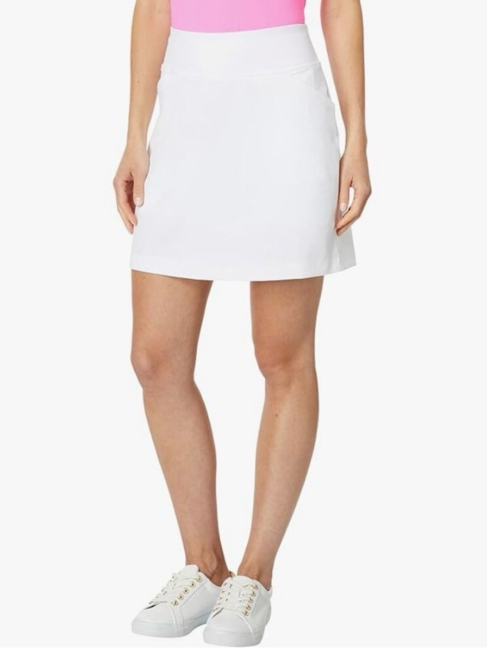 Lilly Pulitzer Monica Skort Luxletic UPF 50+ Resort White Like New